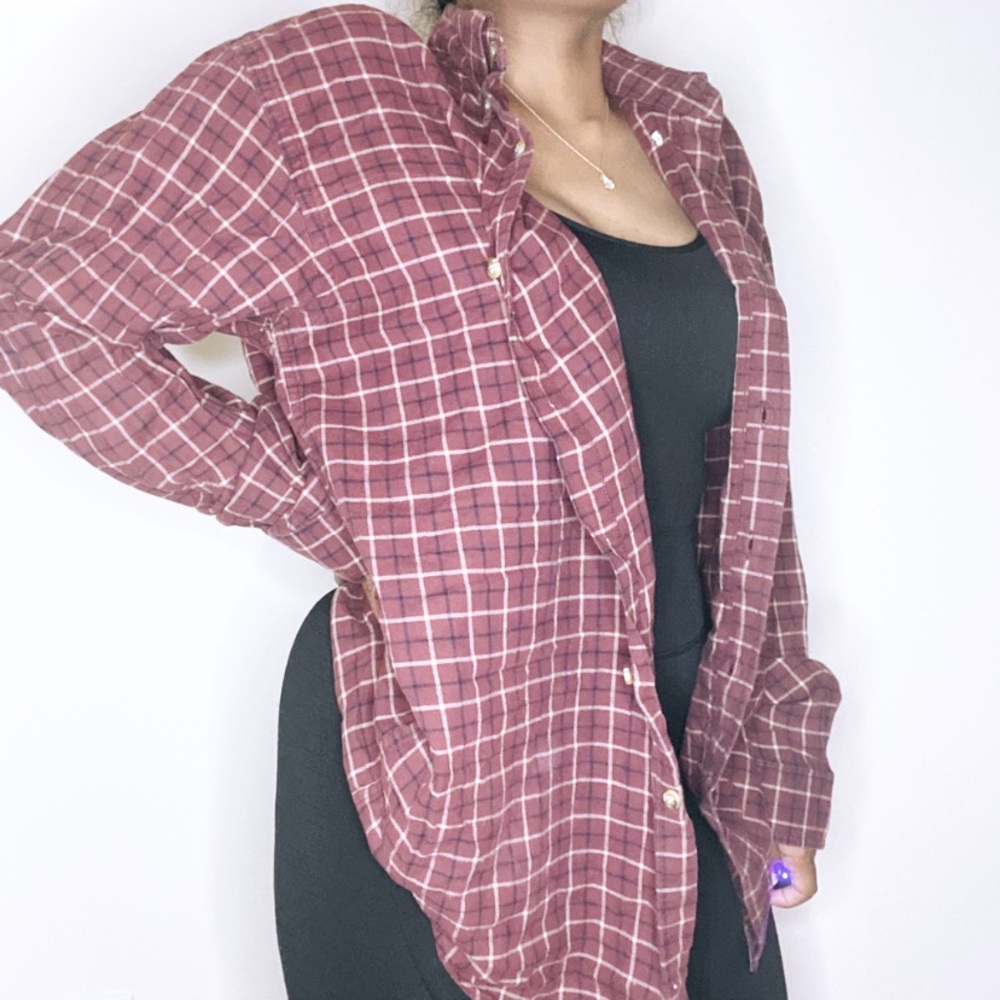LL Bean Red Flannel